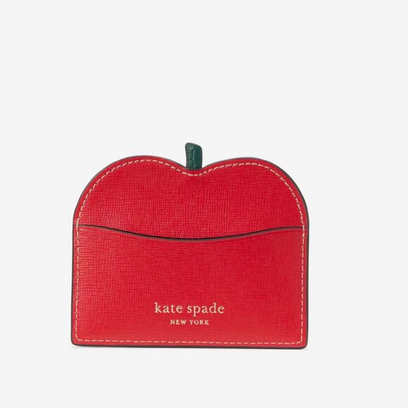 Kate Spade New York X Disney Snow White Red Apple Card Holder - Picture 3 of 4